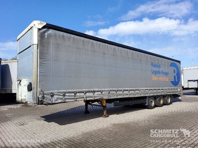 Semirremolque abierto con toldo Schmitz Cargobull Curtainsider Mega Getränke