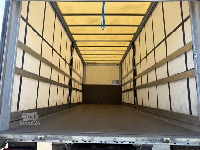 LKW mit Pritsche (offen) MERCEDES-BENZ ACTROS 1832 L TAUTLINER 7,40 m LBW 1,5 T