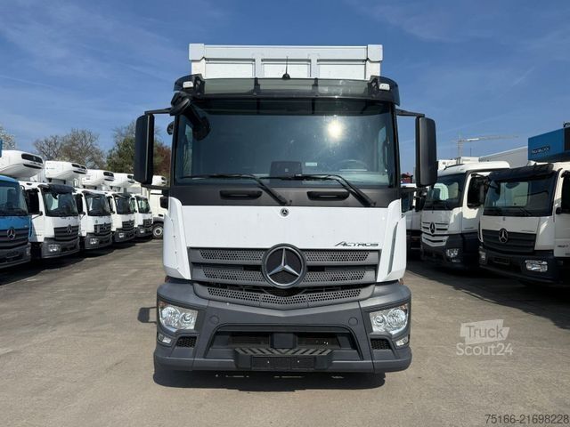 LKW mit Pritsche & Plane MERCEDES-BENZ ACTROS 1832 L TAUTLINER 7,40 m LBW 1,5 T