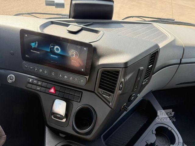 LKW mit Pritsche & Plane MERCEDES-BENZ ACTROS 1832 L TAUTLINER 7,40 m LBW 1,5 T