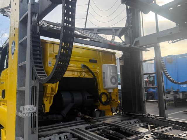 Camión portacoches MAN TGS 23.460 + Kässbohrer Supertrans PRO, Winde
