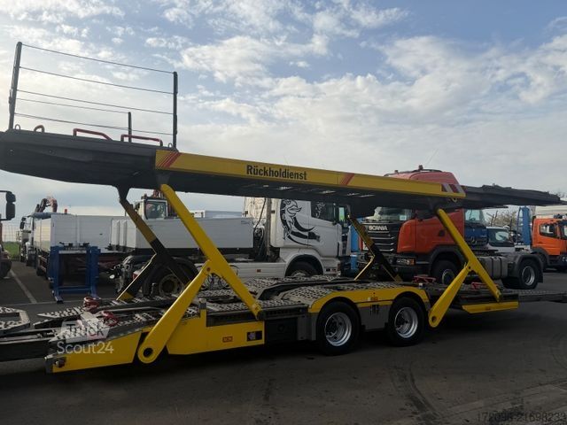 Camión portacoches MAN TGS 23.460 + Kässbohrer Supertrans PRO, Winde