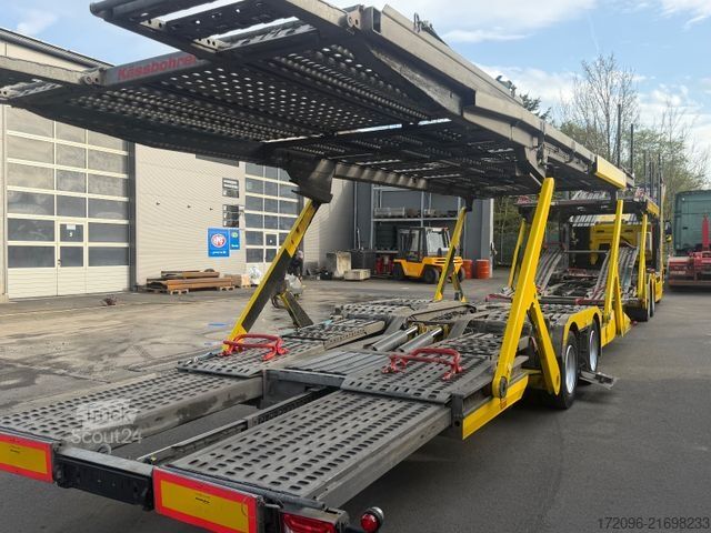 Camión portacoches MAN TGS 23.460 + Kässbohrer Supertrans PRO, Winde