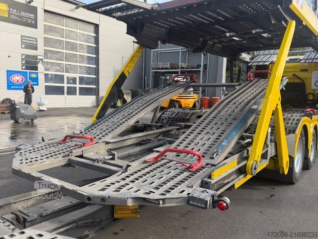 Camión portacoches MAN TGS 23.460 + Kässbohrer Supertrans PRO, Winde