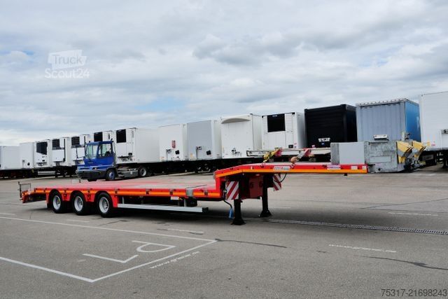Dieplader oplegger FAYMONVILLE MAX TRAILER  AZB 4500 mm /LENKACHSE /BPW/CONTAIN