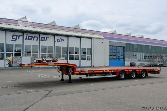 Dieplader oplegger FAYMONVILLE MAX TRAILER  AZB 4500 mm /LENKACHSE /BPW/CONTAIN