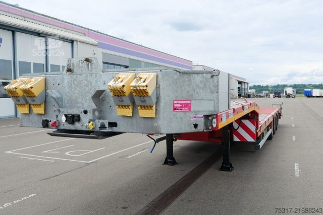 Dieplader oplegger FAYMONVILLE MAX TRAILER  AZB 4500 mm /LENKACHSE /BPW/CONTAIN