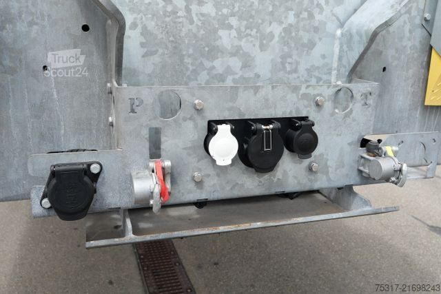 Dieplader oplegger FAYMONVILLE MAX TRAILER  AZB 4500 mm /LENKACHSE /BPW/CONTAIN