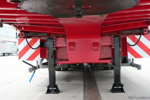 Dieplader oplegger FAYMONVILLE MAX TRAILER  AZB 4500 mm /LENKACHSE /BPW/CONTAIN