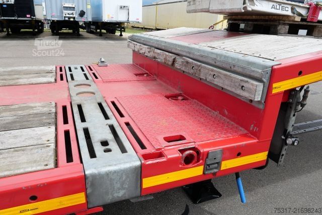Dieplader oplegger FAYMONVILLE MAX TRAILER  AZB 4500 mm /LENKACHSE /BPW/CONTAIN