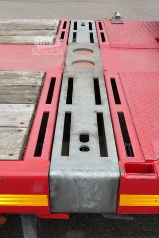 Dieplader oplegger FAYMONVILLE MAX TRAILER  AZB 4500 mm /LENKACHSE /BPW/CONTAIN