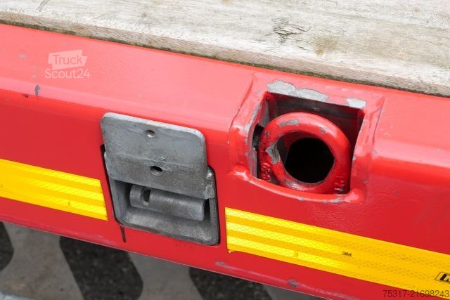 Dieplader oplegger FAYMONVILLE MAX TRAILER  AZB 4500 mm /LENKACHSE /BPW/CONTAIN