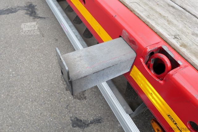 Dieplader oplegger FAYMONVILLE MAX TRAILER  AZB 4500 mm /LENKACHSE /BPW/CONTAIN