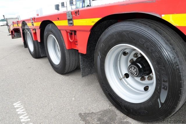 Dieplader oplegger FAYMONVILLE MAX TRAILER  AZB 4500 mm /LENKACHSE /BPW/CONTAIN