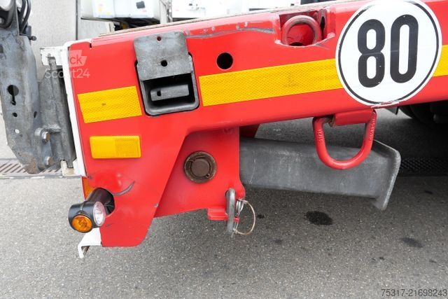 Dieplader oplegger FAYMONVILLE MAX TRAILER  AZB 4500 mm /LENKACHSE /BPW/CONTAIN