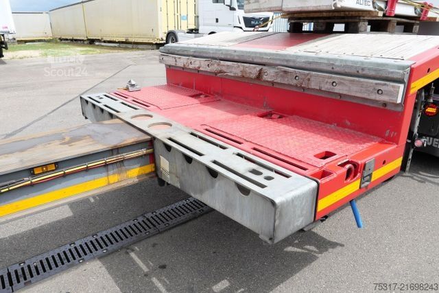 Dieplader oplegger FAYMONVILLE MAX TRAILER  AZB 4500 mm /LENKACHSE /BPW/CONTAIN