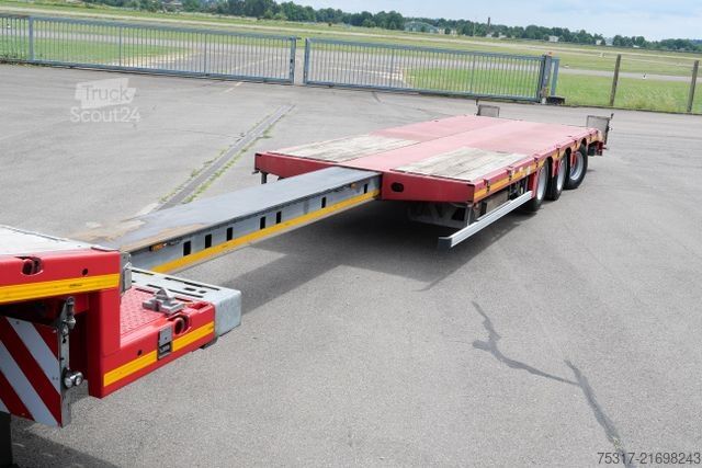 Dieplader oplegger FAYMONVILLE MAX TRAILER  AZB 4500 mm /LENKACHSE /BPW/CONTAIN