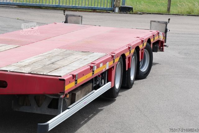 Dieplader oplegger FAYMONVILLE MAX TRAILER  AZB 4500 mm /LENKACHSE /BPW/CONTAIN