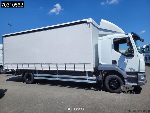 Flaklastbil med kapell DAF XB 260 4X2 FA VDC 16t - Kundenspezifikation Curt