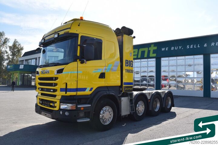 Autocamion greu SCANIA R560 V8 8x4 Retarder 2-Leiter Hydraulik Standkl.