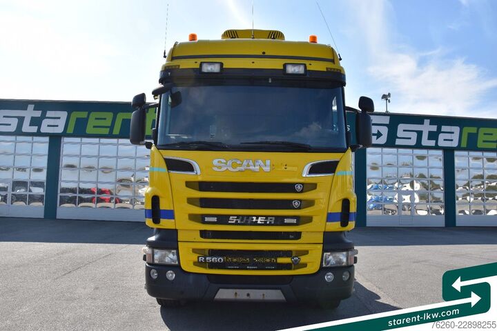 Autocamion greu SCANIA R560 V8 8x4 Retarder 2-Leiter Hydraulik Standkl.