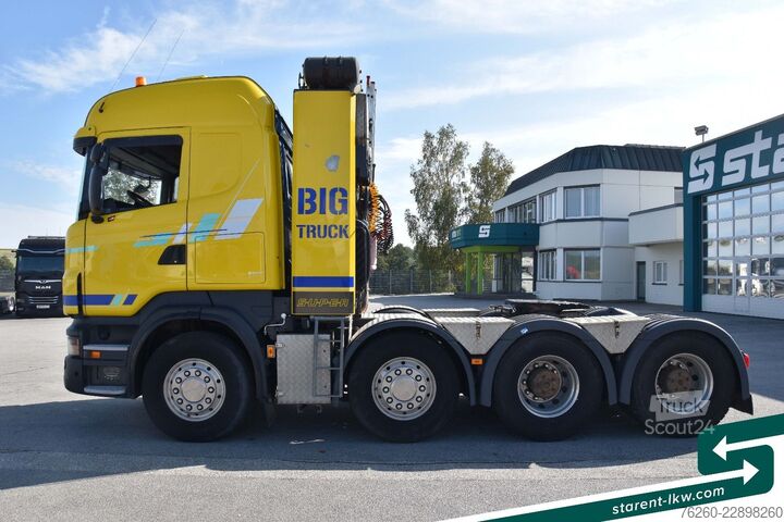 Tractora standard SCANIA R560 V8 8x4 Retarder 2-Leiter Hydraulik Standkl.