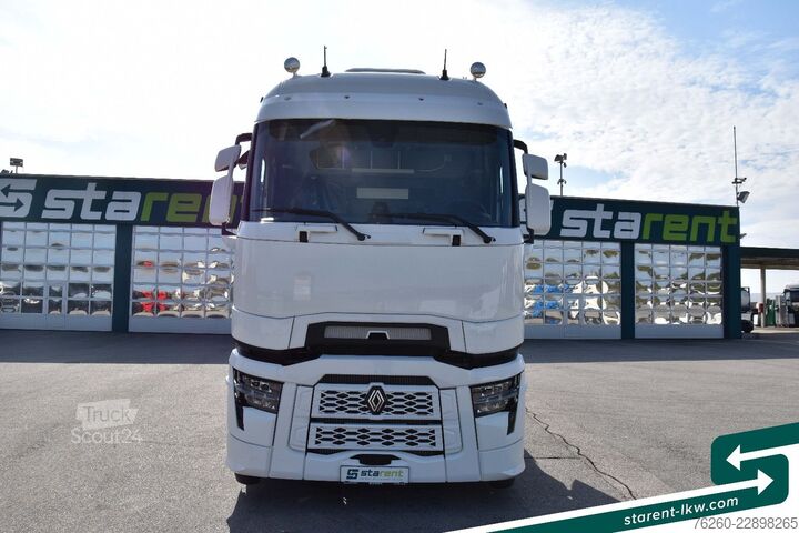 Tractora standard RENAULT T520 Vollluftfederung Retader Standklima ACC ALU