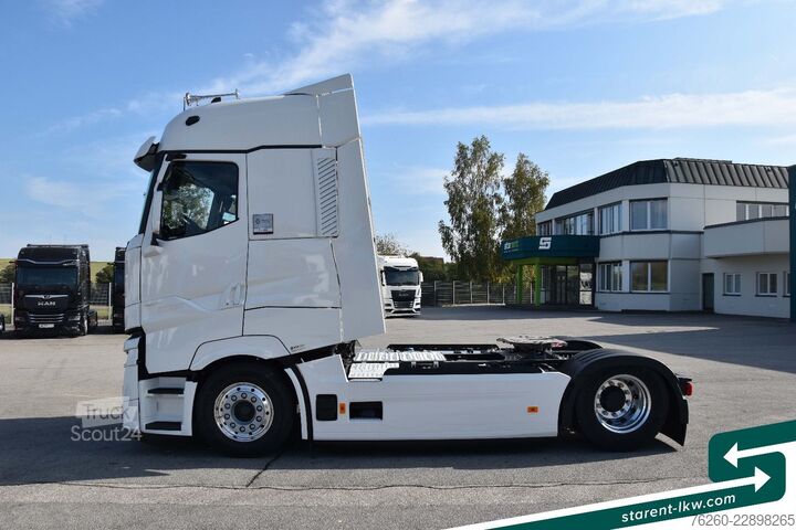 Tractora standard RENAULT T520 Vollluftfederung Retader Standklima ACC ALU