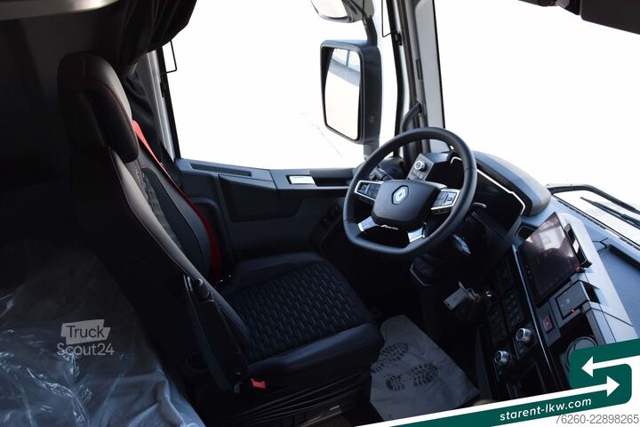 Tractora standard RENAULT T520 Vollluftfederung Retader Standklima ACC ALU