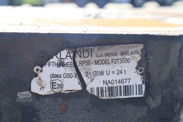 Sattelkupplung Orlandi 3.5 INCH | G50-X | FIFTH WHEEL