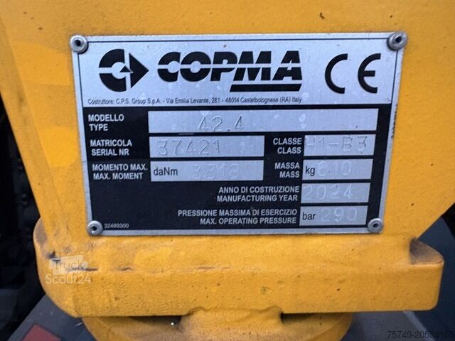 Autolaadkraan CPS Copma Ladekran Copma 42.4 Funk