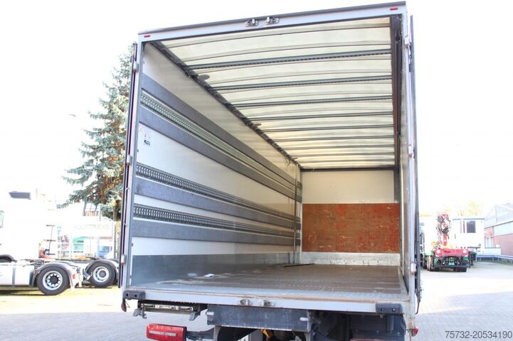 Flatbed truck with tarp MAN TGM 18.290 Plane-Koffer 7,5 m Klima 499TKm
