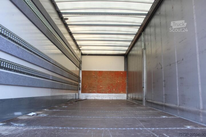 Autocarro con pianale e telone MAN TGM 18.290 Plane-Koffer 7,5 m Klima 499TKm