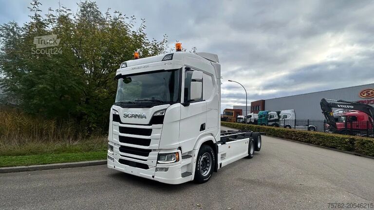 Châssis avec cabine Scania R530 V8 NGS Full air | Retarder | 4.35 | full s...