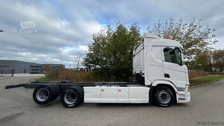 Châssis avec cabine Scania R530 V8 NGS Full air | Retarder | 4.35 | full s...