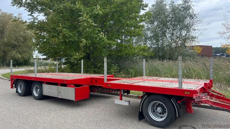 Plattformanhänger DRACO Uitschuifbaar | top condition | apk | liftas