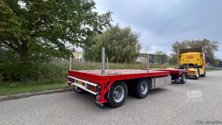 Plattformanhänger DRACO Uitschuifbaar | top condition | apk | liftas