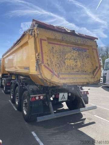 Semiremorcă basculantă SCHMITZ CARGOBULL Stahlkippmulde 3-Achsen