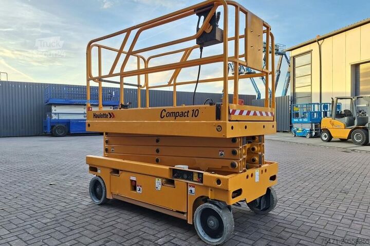 Podnośnik nożycowy Haulotte Compact 10 Electric, 10m Working Height, 450kg Cap