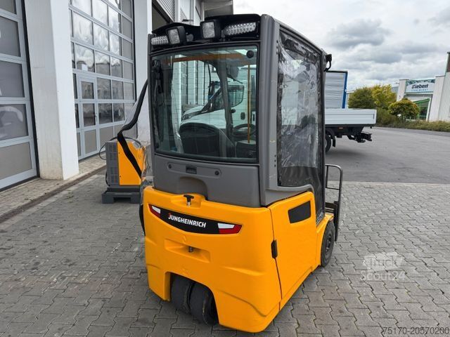 Voorlader vorkheftruck JUNGHEINRICH EFG 215 / Triplex: 4.25m! / SS / nur 3.298h!