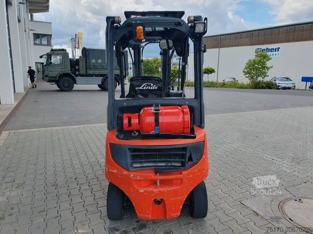 Čelni viličar LINDE H16 T-01 / 4,6m /  nur: 3.260h / Gas / SS