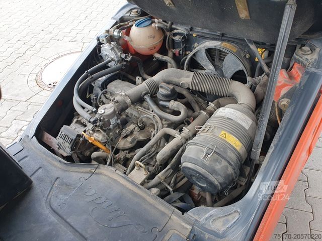 Frontstapler LINDE H16 T-01 / 4,6m /  nur: 3.260h / Gas / SS