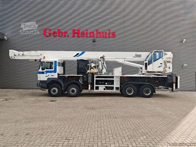 Hefplatform MAN 41.414 VFA 8x8 Bronto Skylift S62 MDT