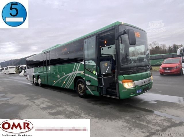 Intercity bus SETRA S 417 UL / 416 UL/ 58 Sitze/ Lift/3-Punkt/408 PS