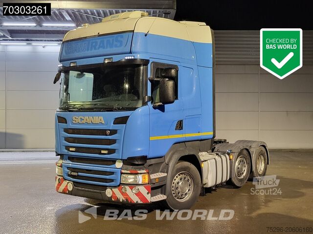 Standard tractor Scania R490 6X2 Retarder Lift+Lenkachse Full-Air 2xTan...
