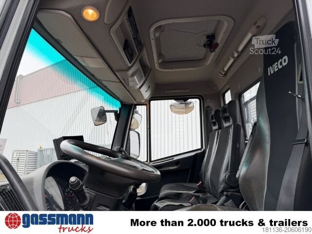 Transporter mit Kipper Iveco EuroCargo ML80E21 K 4x2, 2x AHK