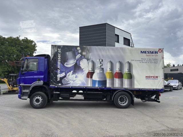 Camion plateau avec bâche DAF CF 370 FA ADR Ladebordwand