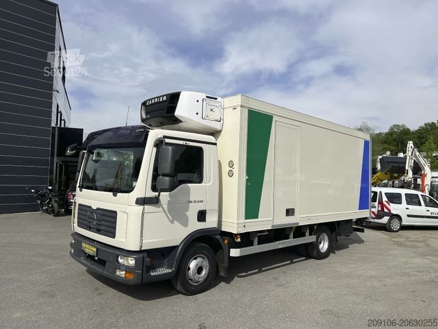 Soğutuculu kamyon MAN TGL 12.240 *CARRIER SUPRA 850 MT*128610 km Top