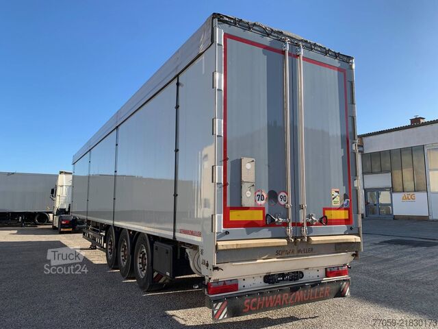 Walking floor semitrailer SCHWARZMÜLLER STAHLBODEN / STEEL-FLOOR  (4X)