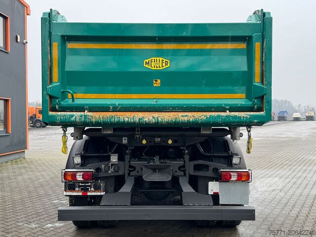 Kamion za otkači Mercedes-Benz AROCS 3351 6x6 WYWROTKA TRÓJSTRONNA Z BORDMATI...